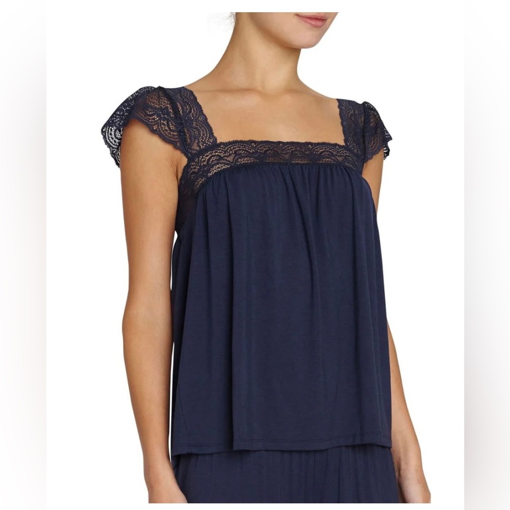 NWT EBERJEY Cecilia Flutter Sleeve Cami Sleewear- size small